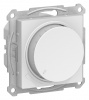 ATN000136, Atlas Design светорегулятор (диммер) поворотно-нажимной, 630вт, мех., белый