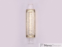 NEWPORT 10820 10821/A gold , Бра, Gold Clear crystal L9,5*H42*Sp6.5 cm LED 3000K, М0063728
