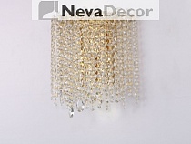 NEWPORT 10900 10903/A gold , Бра, Polished champagne gold Clear crystal L31*H30*Sp15 cm G9 3*60W, М0