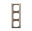 2CKA001725A1528, Рамка 3-постовая, Basic 55, maison-beige, 2513-99-507
