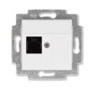 2CHH295117A6003, Розетка информационная ABB Levit RJ45 категория 5e и заглушка белый, 5014H-A51017 0