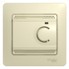 GSL000235, Glossa Беж Термостат электрон.теплого пола с датчиком, от+5до+50°C 16A в сборе