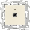 Розетка TV оконечная цвета слоновая кость S24 Harmonie
