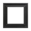 EPD481SWM, EcoProfi DECO Рамка 1-ая, черный матовый