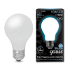 102202210, Лампа Gauss Filament А60 10W 860lm 4100К Е27 milky LED 1/10/40