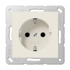 EP1420KI, Штепсельная розетка SCHUKO 16A 250V~ с з/к, с защитными шторками, сл. кость