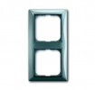 2CKA001725A1522, Рамка 2-постовая, Basic 55, bistro-blue, 2512-98-507