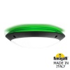 1R3.000.000.AYE27.GN1, Fumagalli LUCIA BACKLIT, Черный/Матовый/зеленый