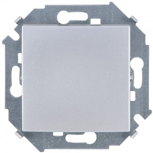 1591101-033, Однополюсный выключатель 16AX 250В~ цвета алюминий S15