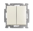 2CKA001012A2148, 2006/5 UC-92-507, Механизм 2-клавишного, 1-пол. выключателя с клавишей, Basic 55, с