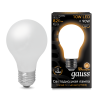 102202110, Лампа Gauss Filament А60 10W 820lm 2700К Е27 milky LED 1/10/40