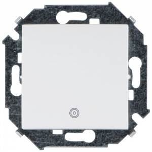 Кнопочный выключатель 16A 250В~ белого цвета S15