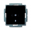 2CKA002111A0655, Розетка SCHUKO 16А 250В с защитными шторками, с крышкой, серия basic55, цвет chatea