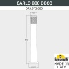 DR3.575.000.AXU1L, Fumagalli CARLO DECO 800, черный/Молочный/прозр.