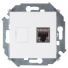 Розетка для передачи данных RJ45 Cat.6A FTP (AMP) белого цвета S15