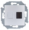 Розетка HDMI v1.4 цвета алюминий S15