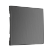 W1119004/ Клавиша для выключателя перекрестного (графит рифленый)