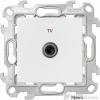 Розетка TV проходная белого цвета S24 Harmonie