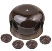 BIRONI Керамика Шоколадная ночь Коробка распределительная BIRONI D86*50мм ( 4 кабельных ввода в комп