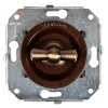 CL11WG, Выключатель 2-х позиционный для внутреннего монтажа проходной, венге