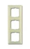 2CKA001725A1486, Рамка 3-постовая, Basic 55, слоновая кость, 2513-92-507
