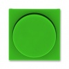 2CHH940123A4067, Накладка ABB Levit для светорегулятора поворотного зелёный / дымчатый чёрный, 3294H