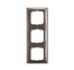 2CKA001725A1533, Рамка 3-постовая, Basic 55, entr?e-grey, 2513-91-507