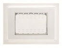 2CLA337300N1101, Рамка монтажная ITA, 3-модульная, рамка+набор монтажный IP55, FM, серия Zenit, цвет