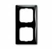 2CKA001725A1507, Рамка 2-постовая, Basic 55, ch?teau-black, 2512-95-507