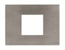 2CLA247200N4001, Рамка итальянского стандарта 3M, 2-модульная, базовая, серия Zenit, цвет натуральна