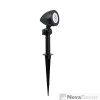 L'Arte Luce Atia столб 33 см (комплект 3 шт.), black L77399.31