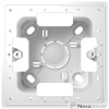 Коробка подъемная на 1 пост для накладного монтажа белого цвета S24 Harmonie
