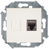 Розетка для передачи данных RJ45 Cat.6A FTP (AMP) цвета слоновая кость S15