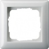 021103, Gira Standard 55 глянцевый белый Рамка одинарная