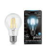 102802206, Gauss LED Filament A60 E27 6W 4100К 1/10/50