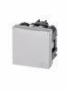2CLA228810N1101, Розетка SCHUKO с заземлением, с крышкой, со шторками, 16А / 250В, серия Zenit, цвет