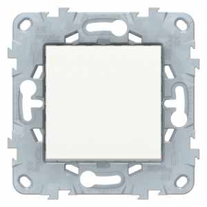 NU520118, UNICA NEW выключатель 1-клавишный, сх. 1, 10 AX, 250 В, белый