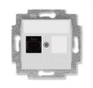 2CHH295117A6016, Розетка информационная ABB Levit RJ45 категория 5e и заглушка серый, 5014H-A51017 1
