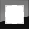 W0011108/ Рамка на 1 пост Favorit (черный,стекло)