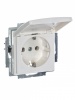 2CKA002018A0350, Розетка SCHUKO 16А 250В, с крышкой, Basic 55, альп. белый, 20 EUK-94-507