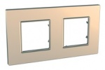 MGU6.704.56, UNICA QUADRO РАМКА 2-постовая, МЕДЬ