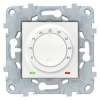 NU550318, UNICA NEW термостат теплого пола, 10А, выносной термодатчик, белый