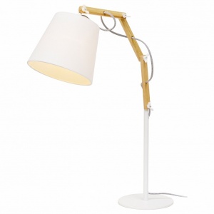 A5700LT-1WH, Настольная лампа декоративная Arte Lamp Pinocchio A5700LT-1WH