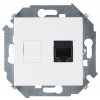 Розетка для передачи данных RJ45 Cat.5e UTP (AMP) белого цвета S15