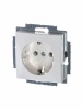 2CKA002011A3855, Розетка SCHUKO 16А 250В, Basic 55, альп. белый, 20 EUC-94-507