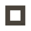 2CLA227100N1801, Рамка 1-постовая, 2-модульная, серия Zenit, цвет антрацит, N2271 AN