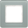 10116079, Рамкa, Q.7, 1-местная, стекло, цвет: полярная белизна
