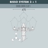000.000.S31.A0, Fumagalli BISSO SYS 3L+1, черный