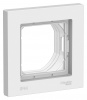 ATN440101, Atlas Design aqua 1-постовая рамка ip44, белый