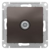 ATN000691, Atlas Design tv розетка оконечная 1db, механизм, мокко